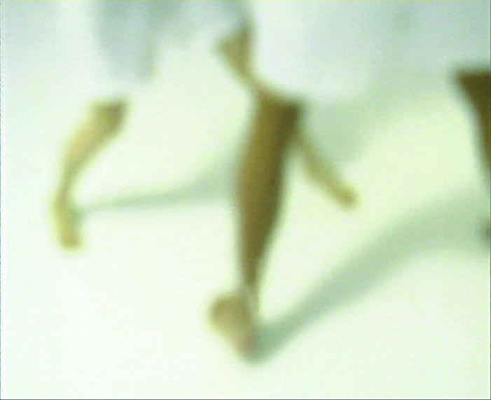 Zuzanna Janin, Pas de Deux, still from the video, 2001