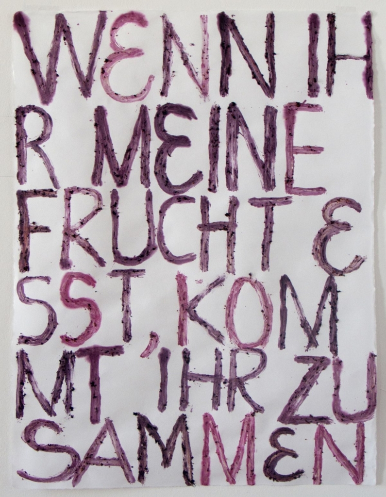 Cover of the publication „Wenn ihr meine Frucht esst, kommt ihr zusammen“. Gregor Neuerer & Elka Krajewska, 2019